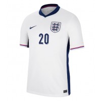 Camisa de time de futebol Inglaterra Jarrod Bowen #20 Replicas 1º Equipamento Europeu 2024 Manga Curta